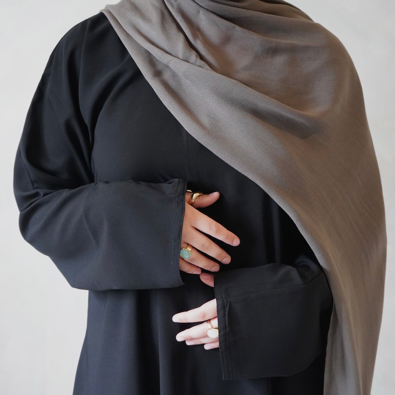 Modal Hijab - Dark Grey