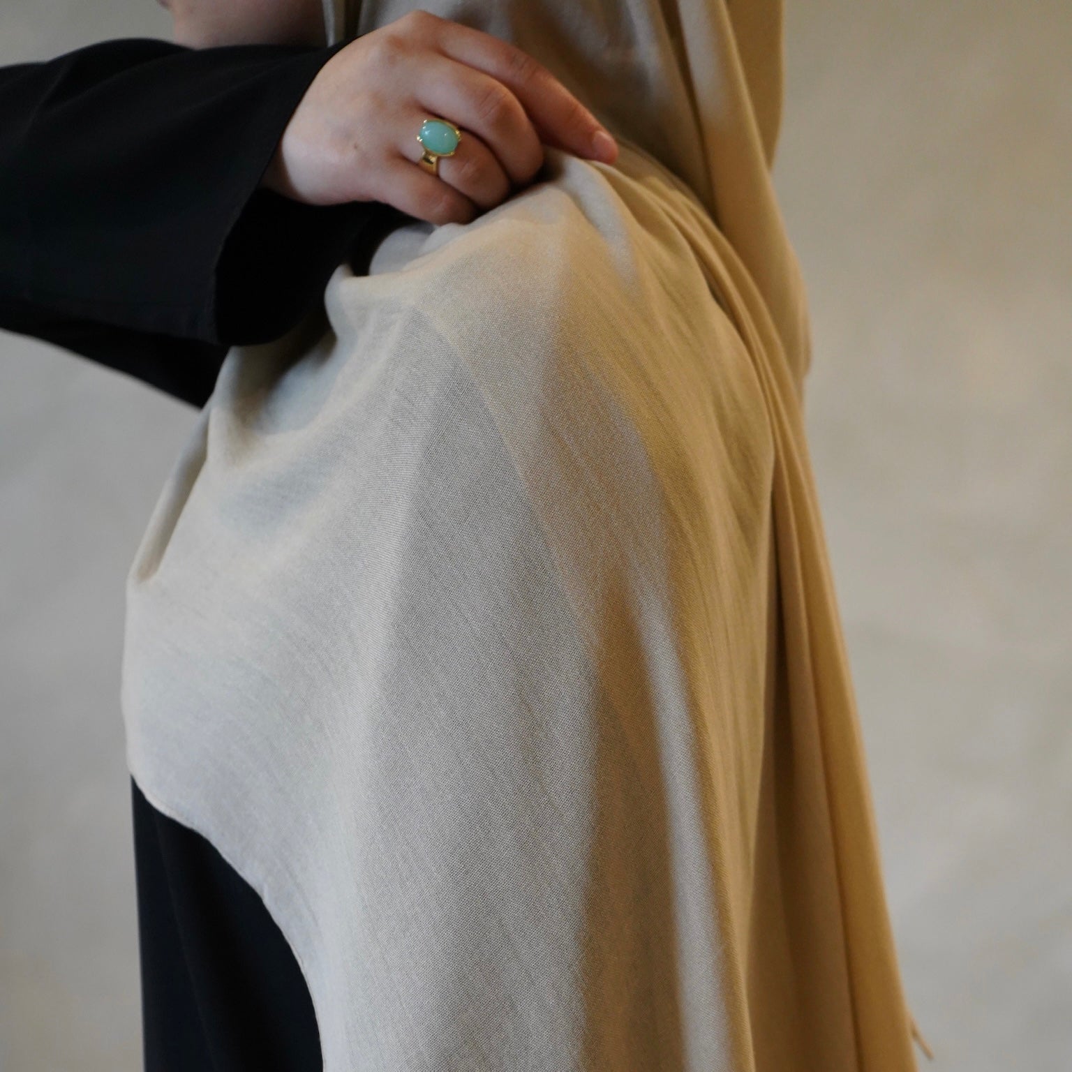 Modal Hijab - Light Cream