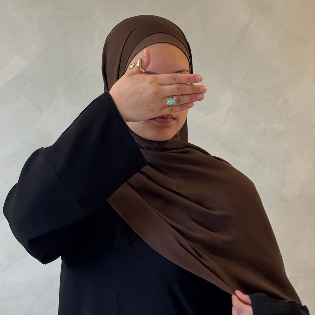 Modal Hijab - Espresso Brown