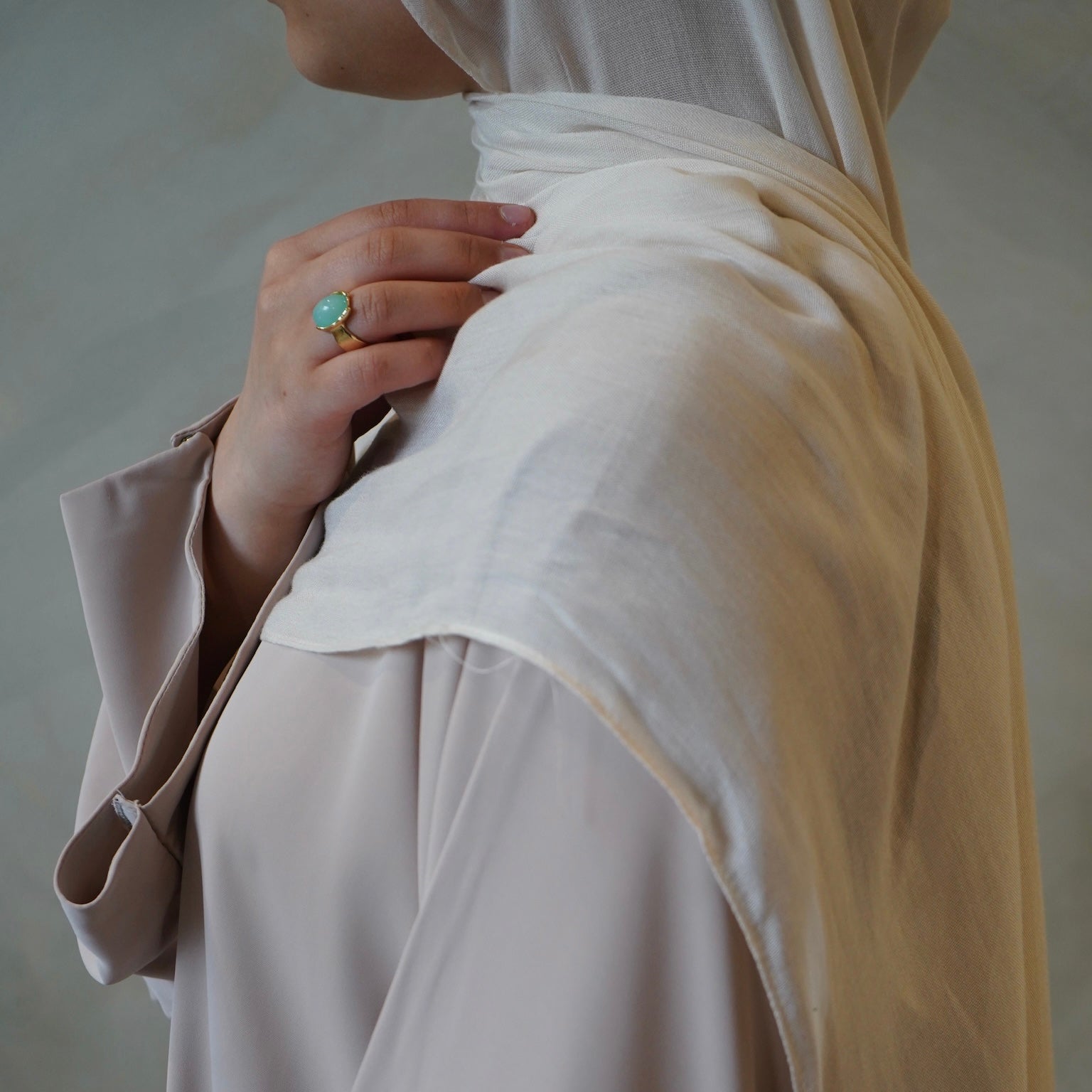Modal Hijab - Light Beige