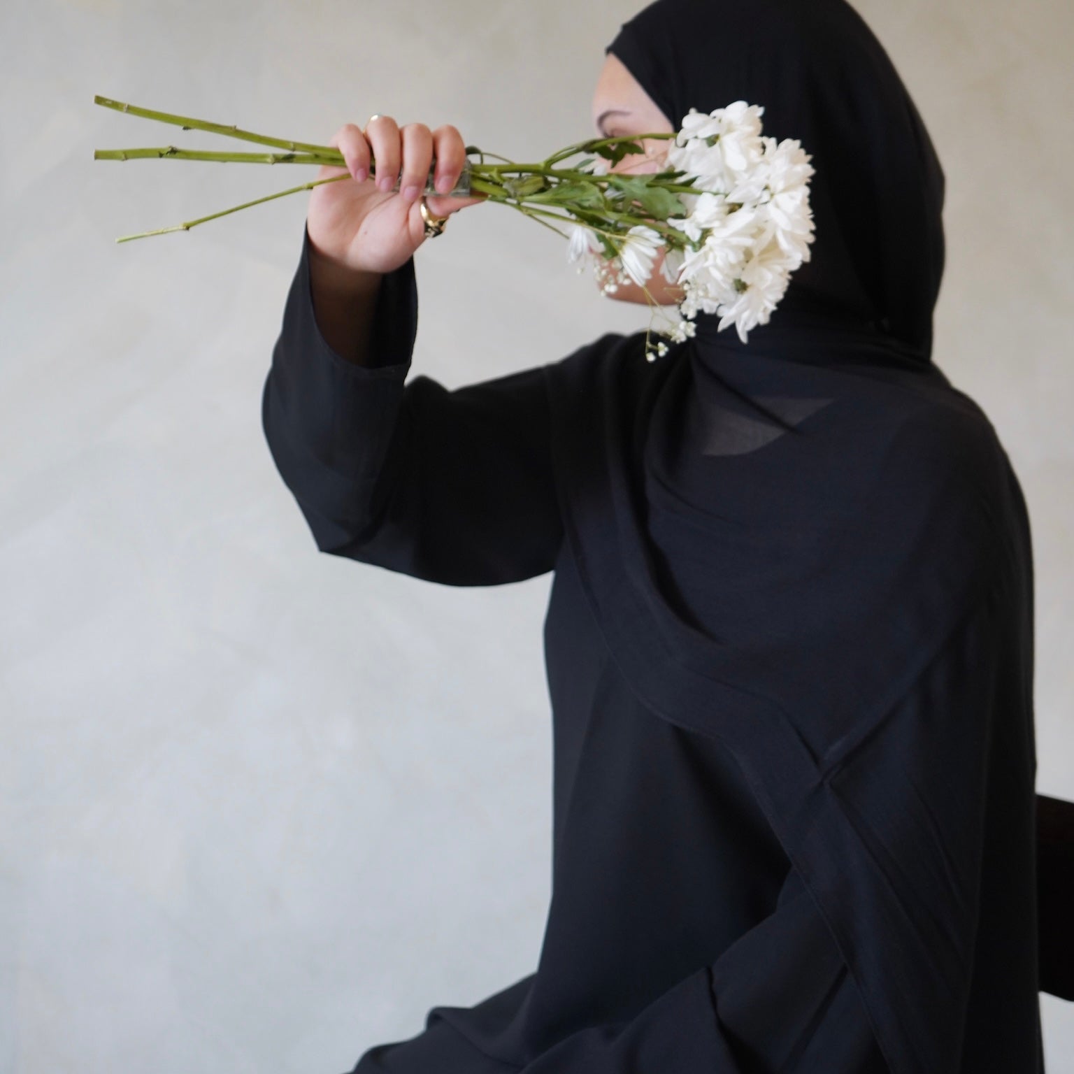 Modal Hijab - Black