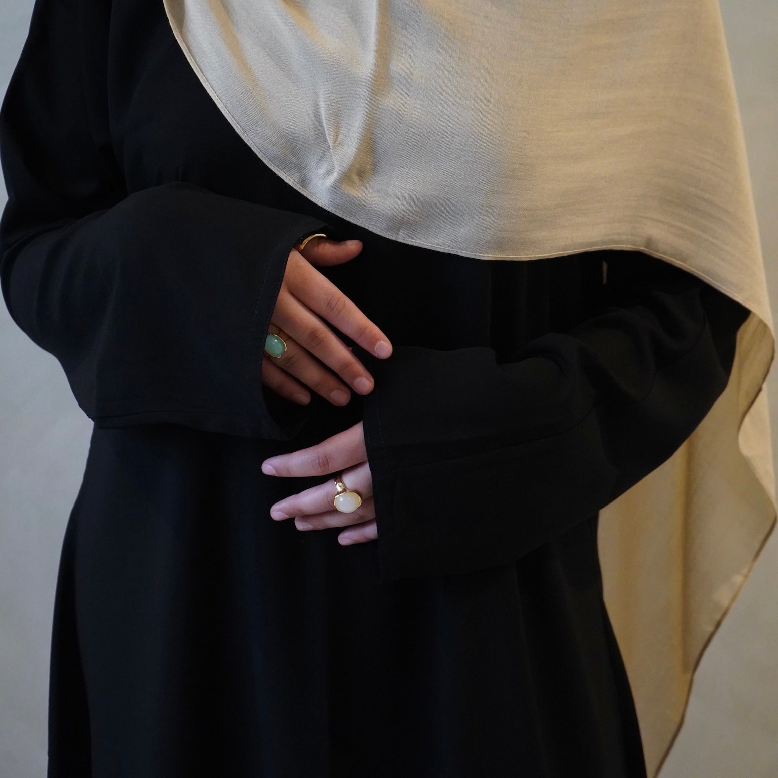 Modal Hijab - Light Cream