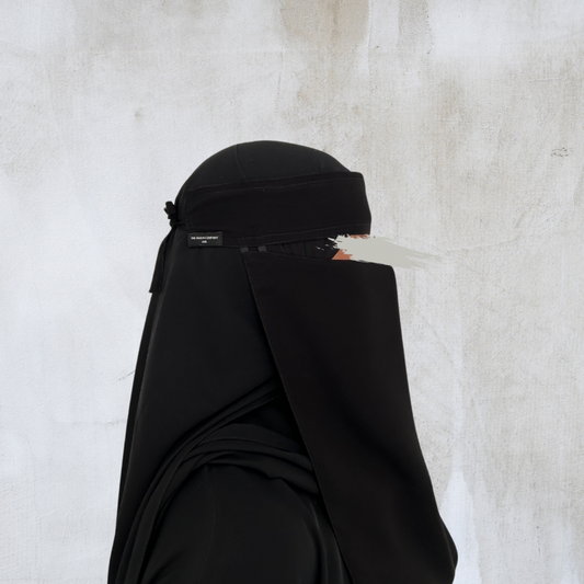 KSA niqab double band
