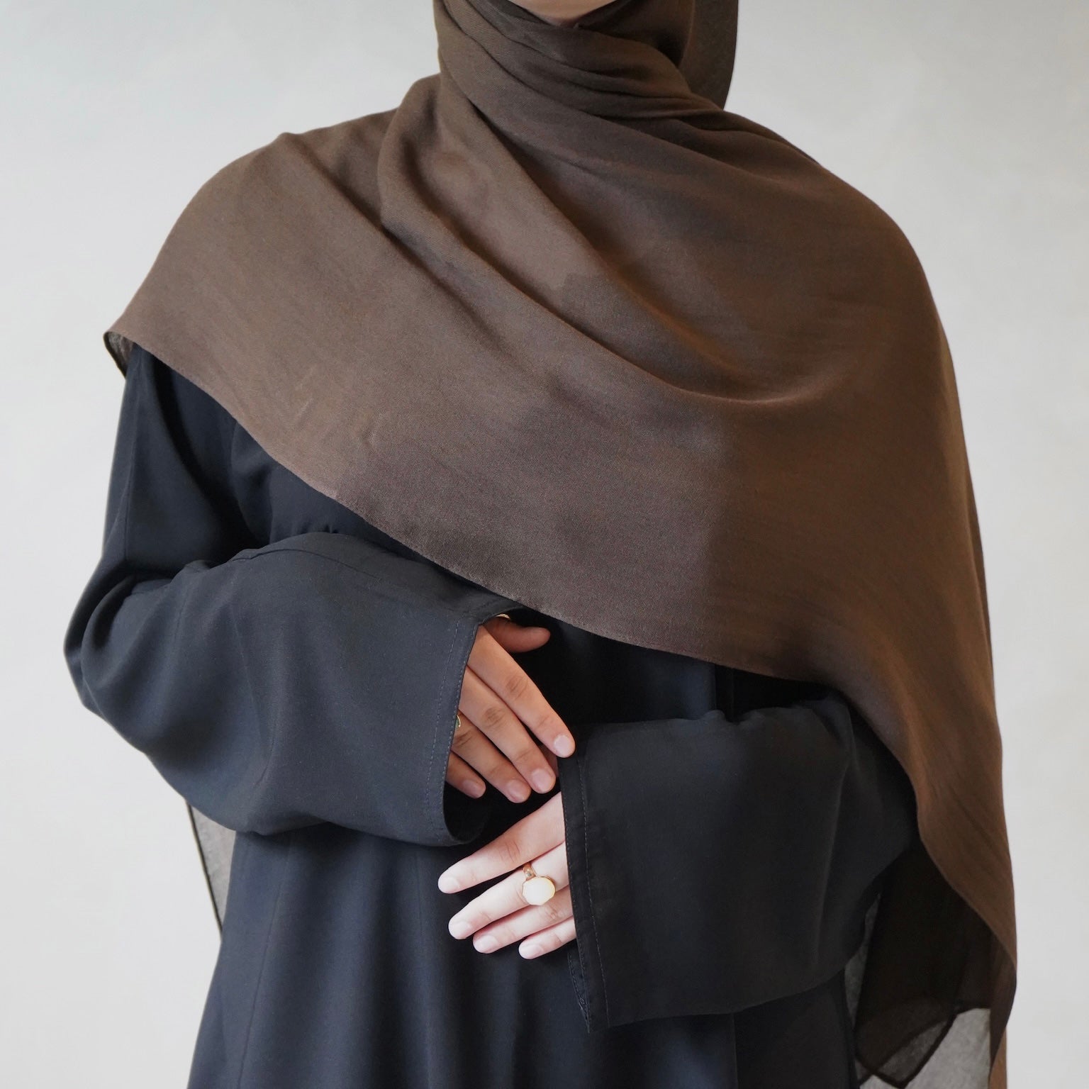 Modal Hijab - Espresso Brown