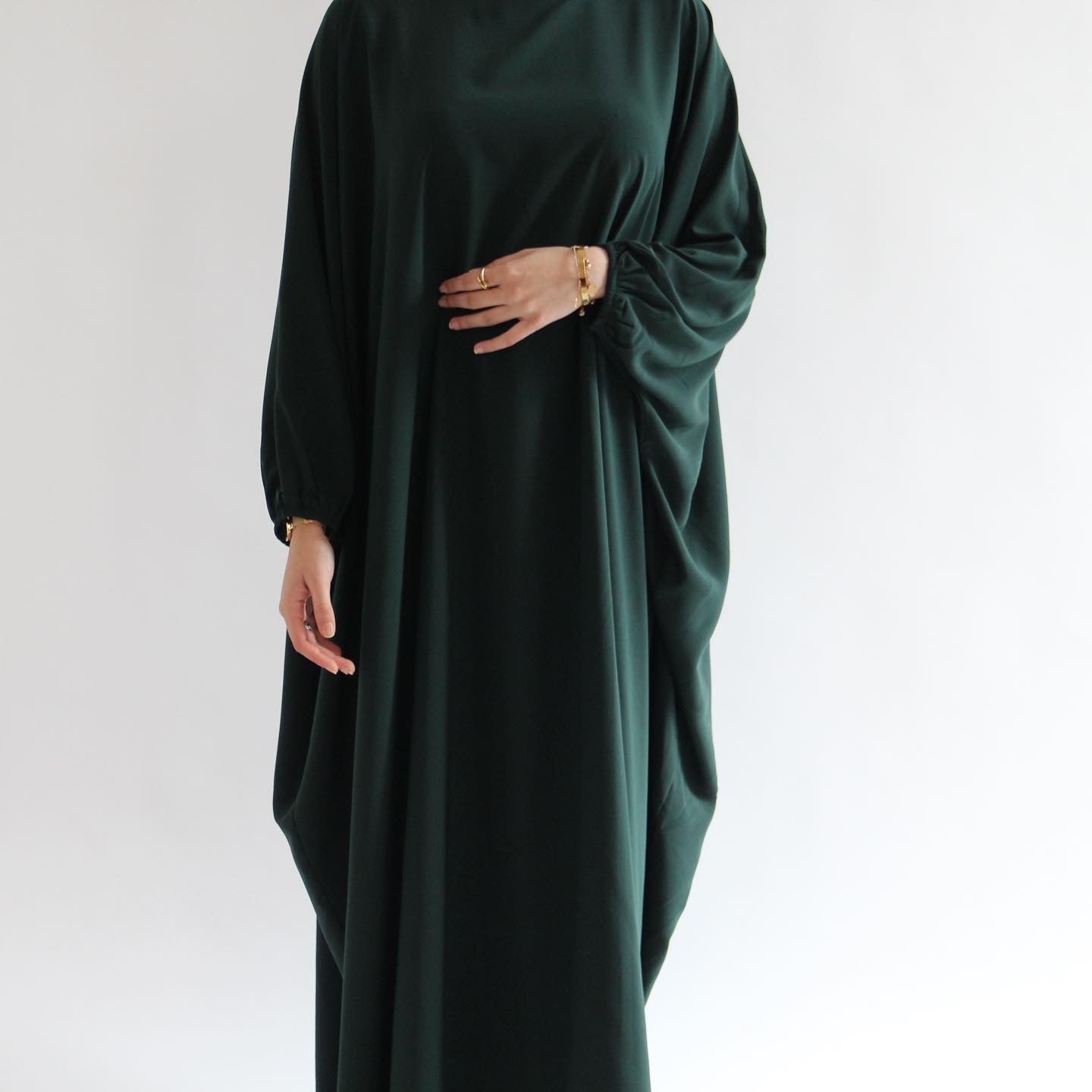 Cuffed Norah Bottle Green