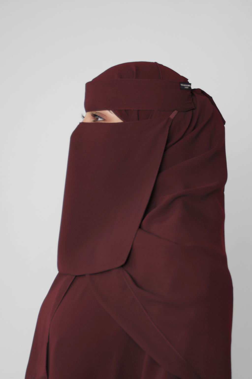 Niqab & Hijab set: burgundy