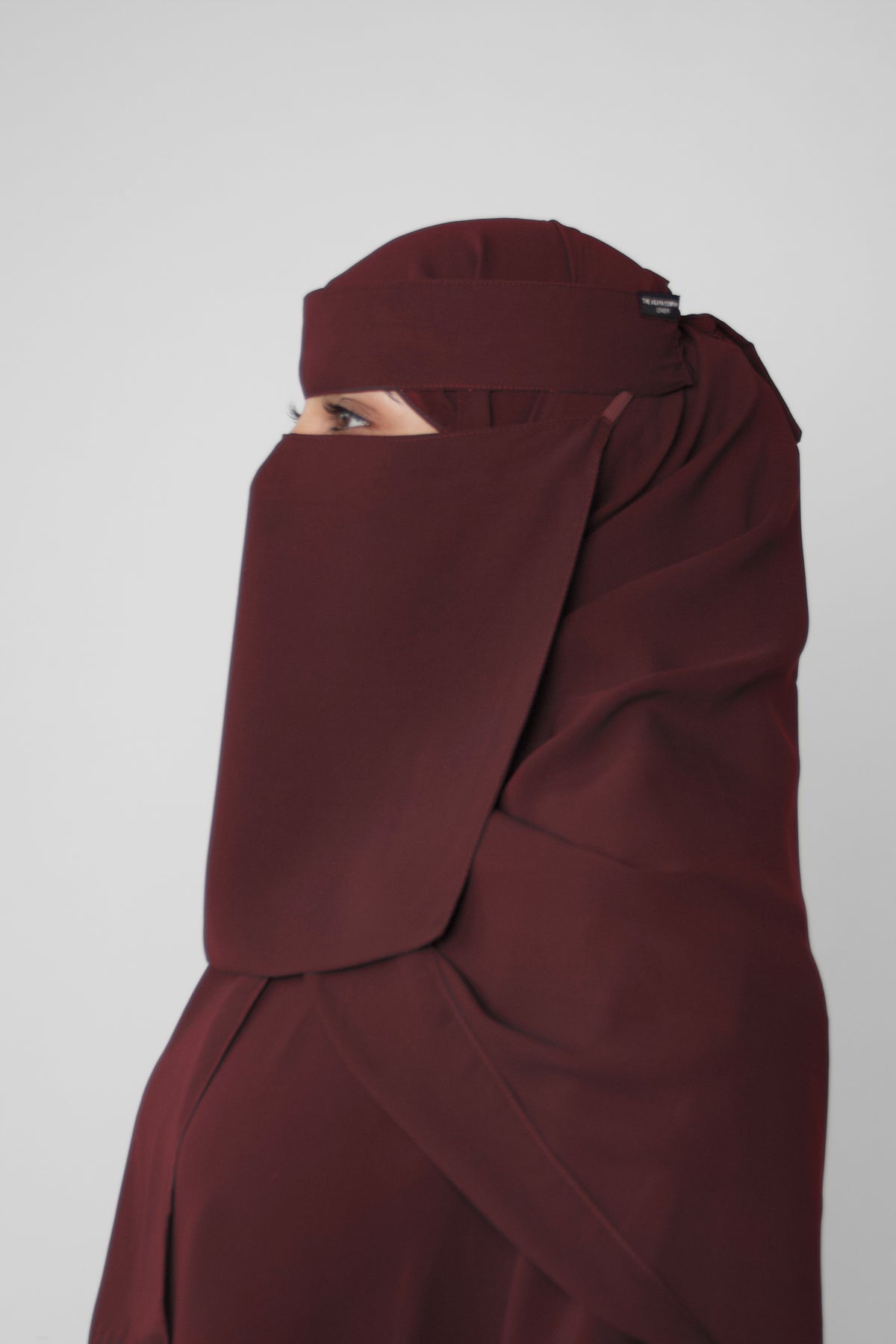 Niqab & Hijab set: burgundy