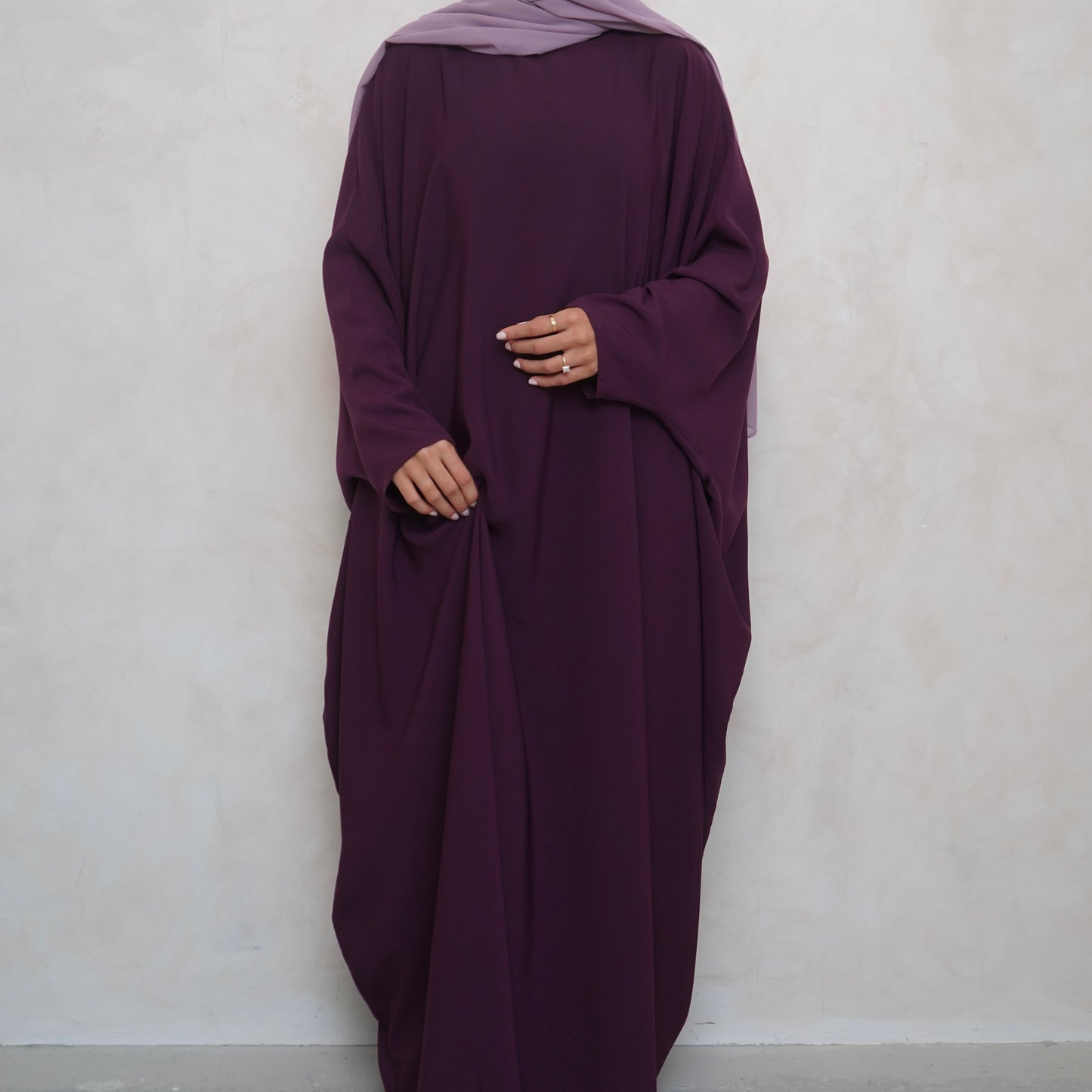 Norah Batwing Burgundy