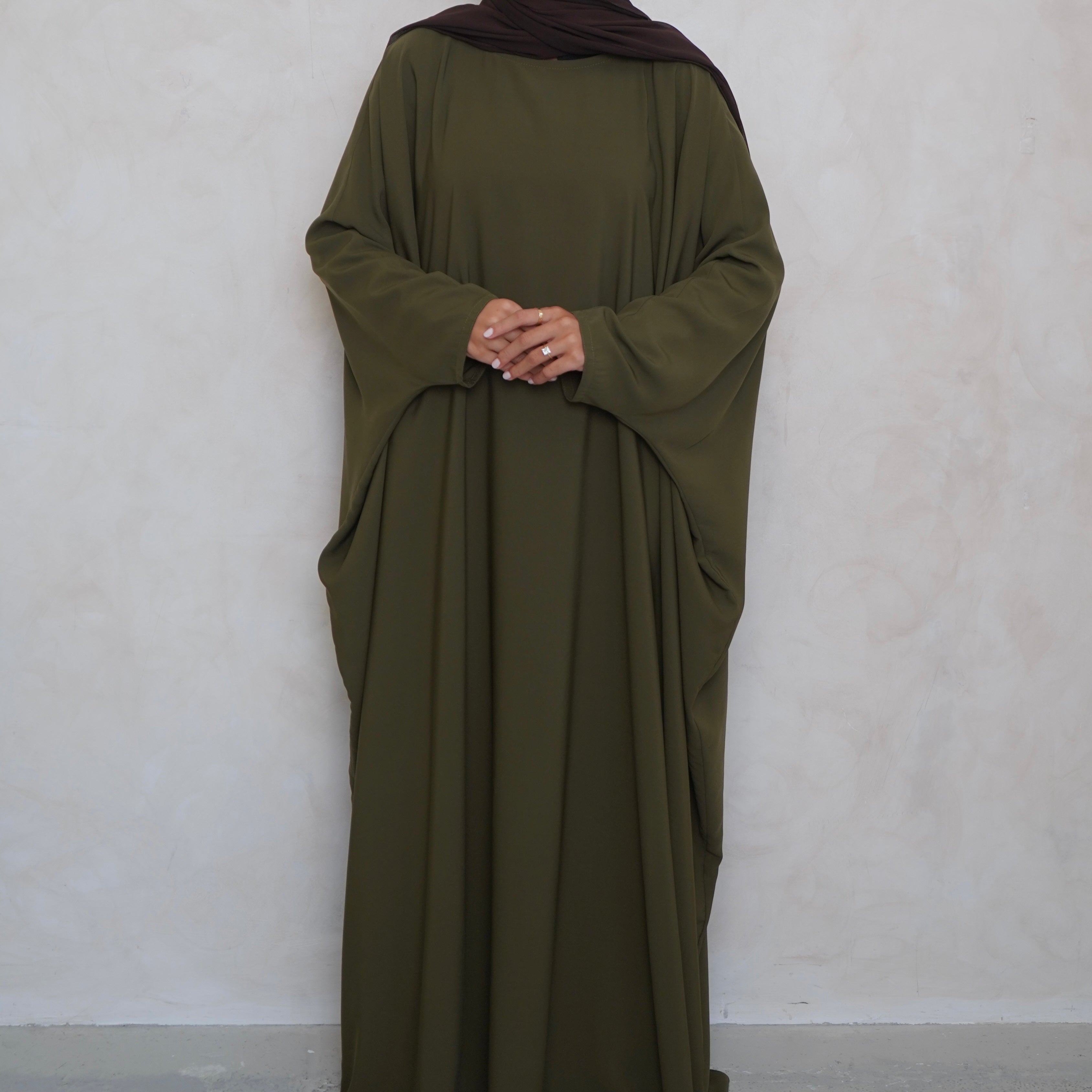 Norah Batwing Olive Green