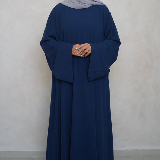 Mary’s Closed Abaya Navy Blue