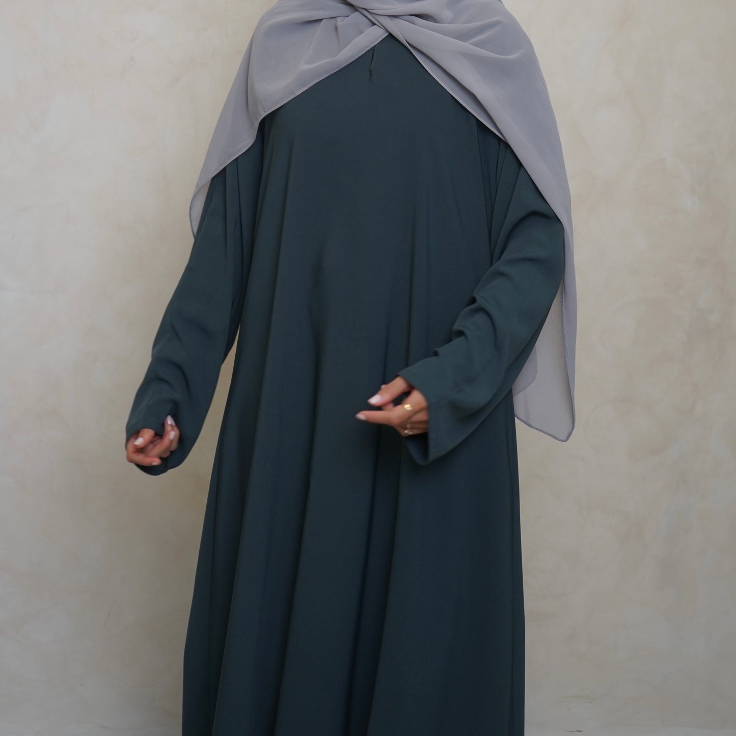 Classic A Line Abaya Teal