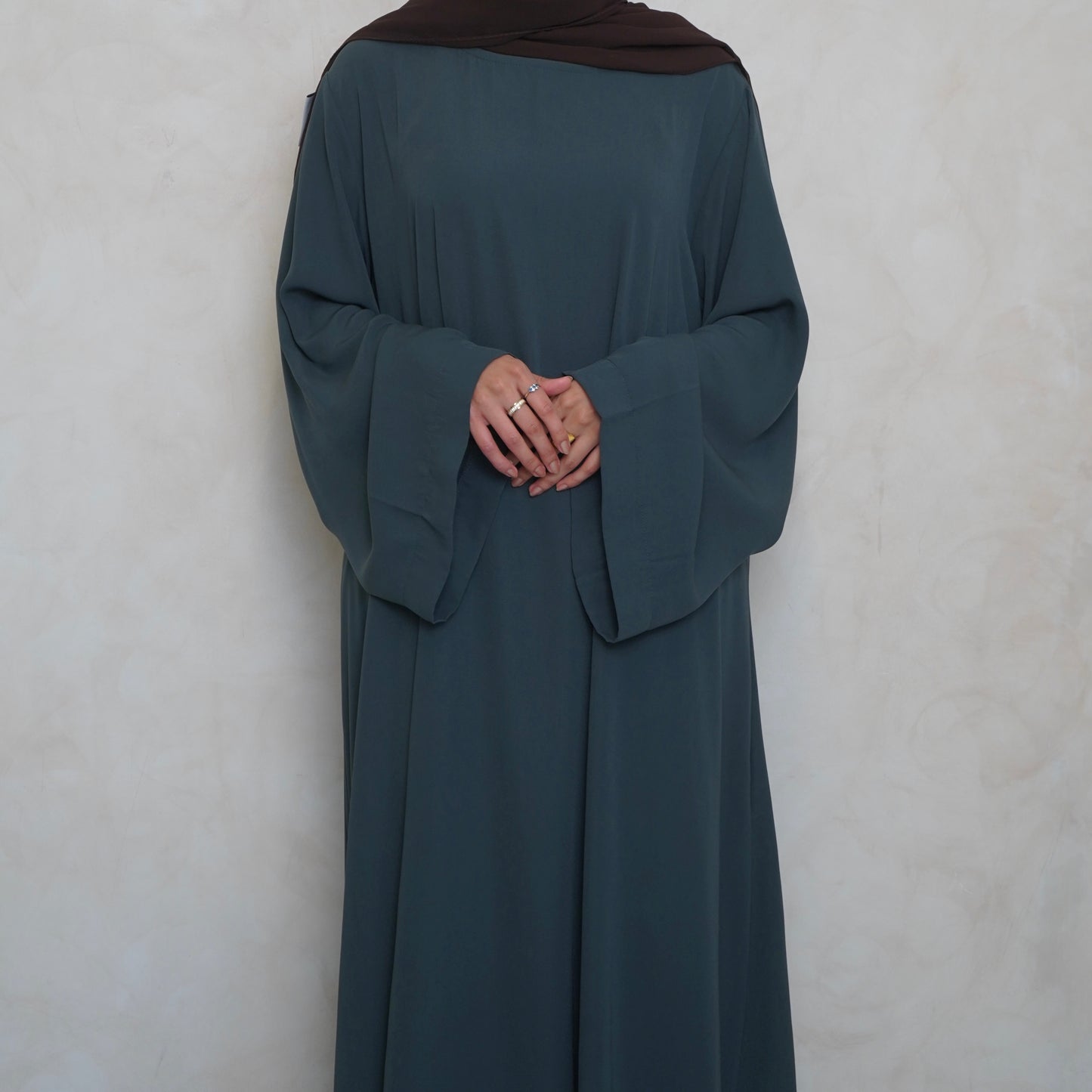 Mary’s Closed Abaya Teal