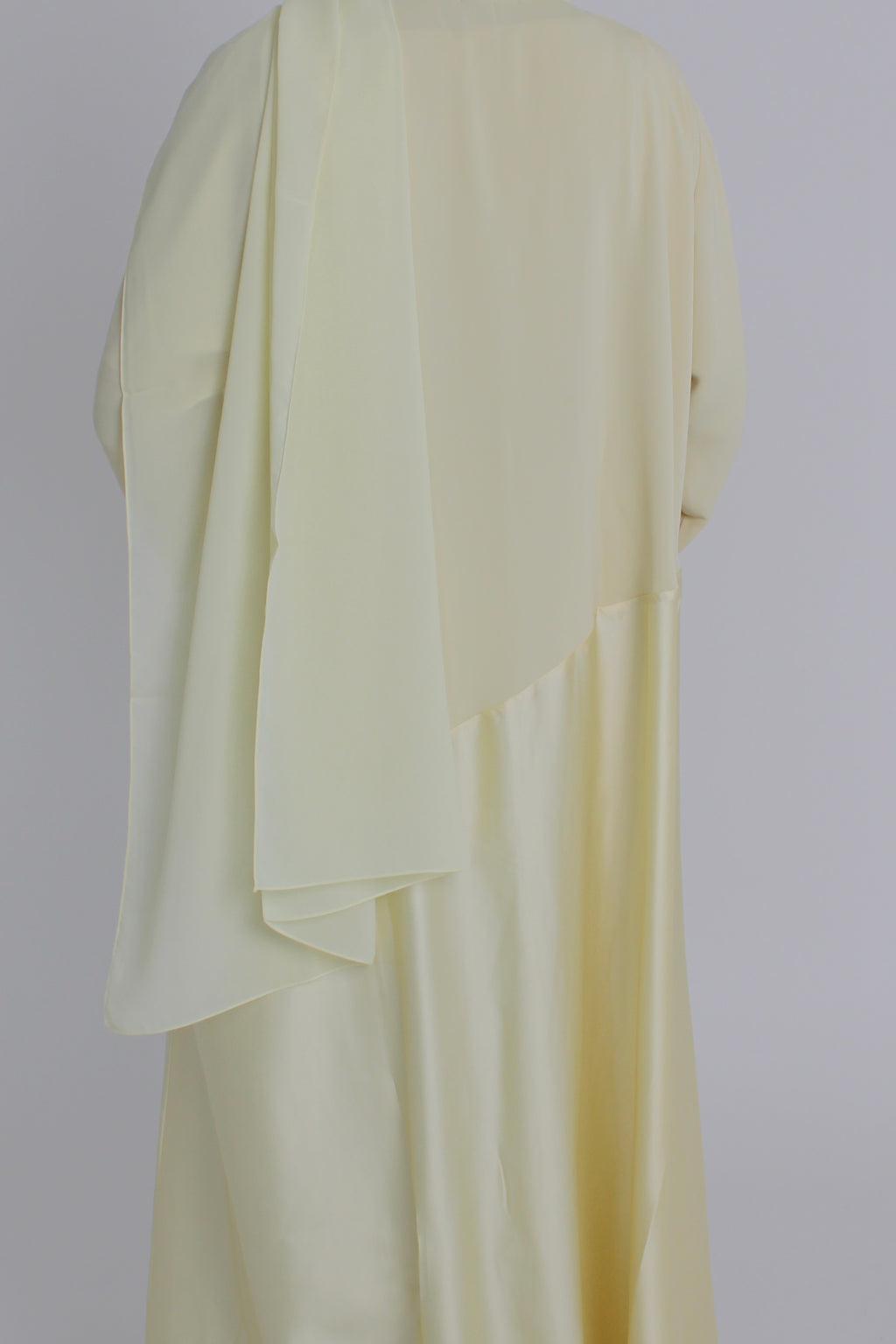 Butter Yellow Silk with Matching Sheila Hijab