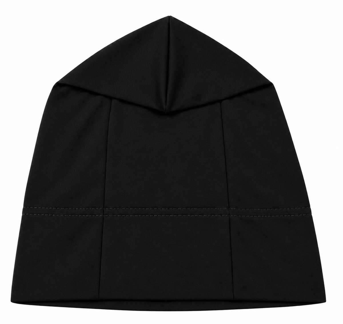 Cotton Closed Headcap Black
