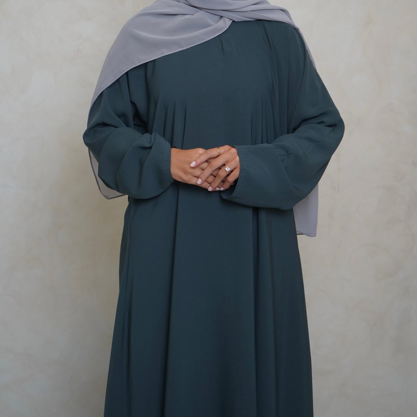 Classic A Line Abaya Teal