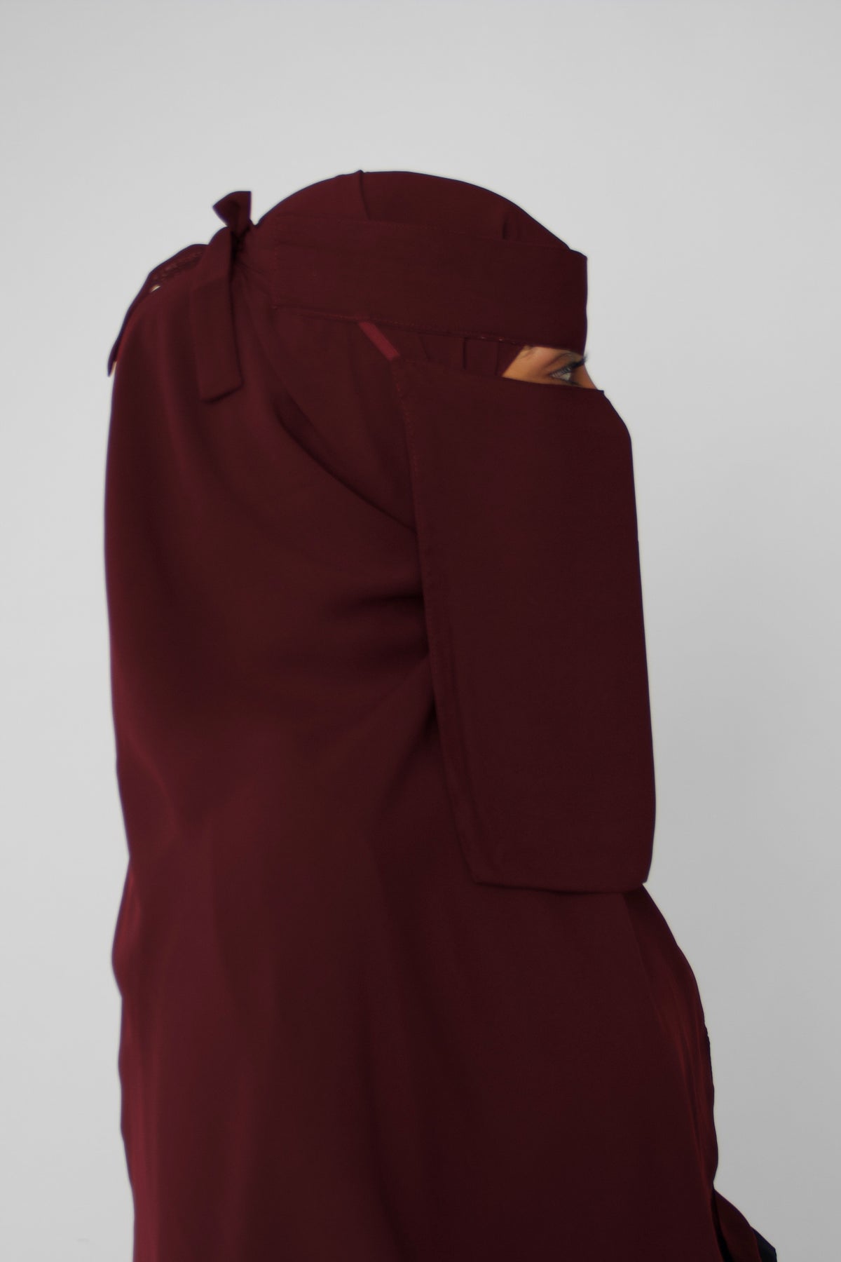 Niqab & Hijab set: burgundy