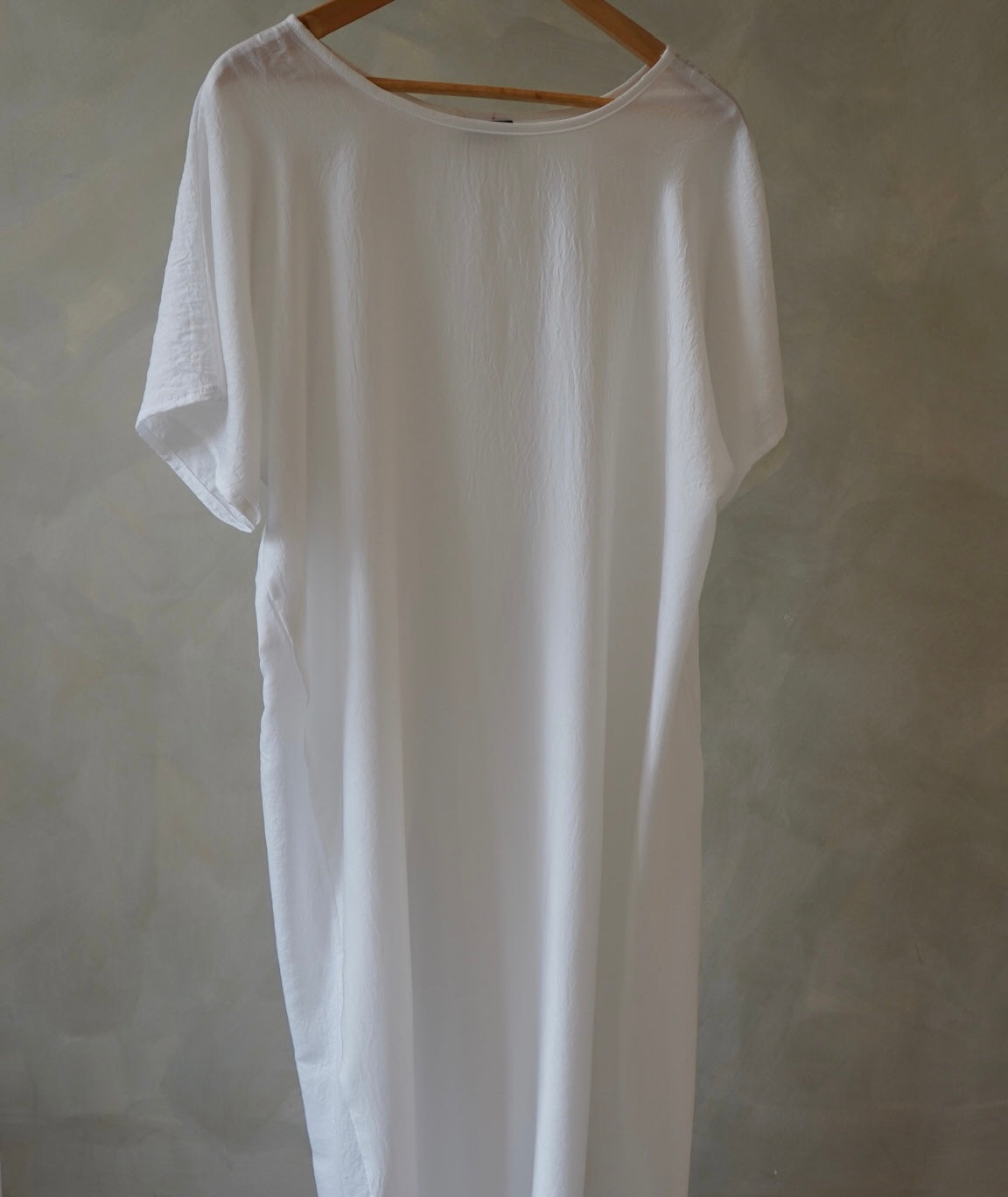 Hareer White Sleeveless Slip Dress