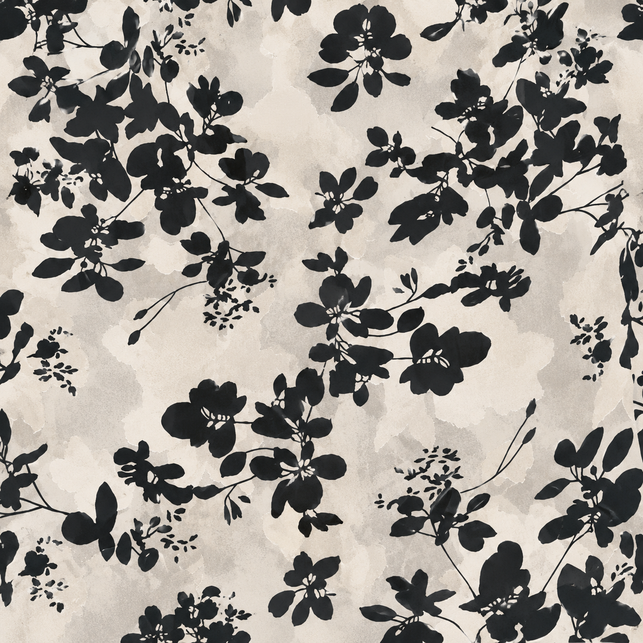Coming soon: 
Black floral print abaya with matching scarf