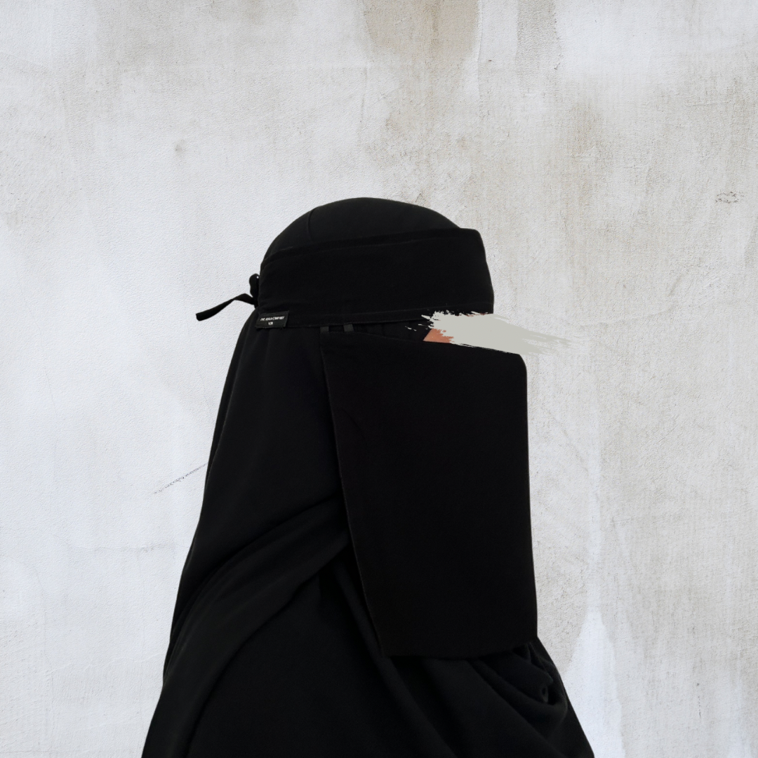 KSA Niqab Double Band