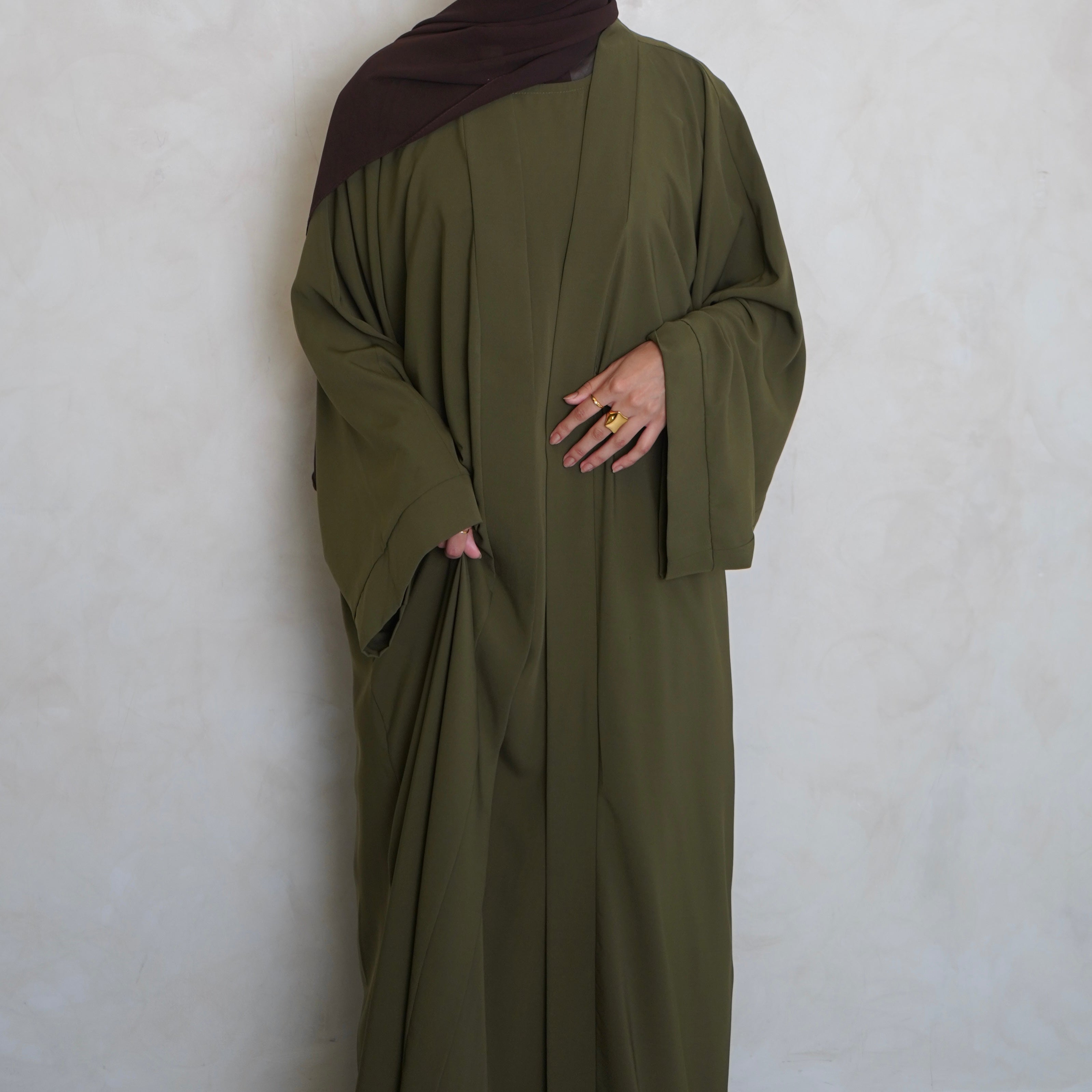Nubo Two Piece Set Olive Green