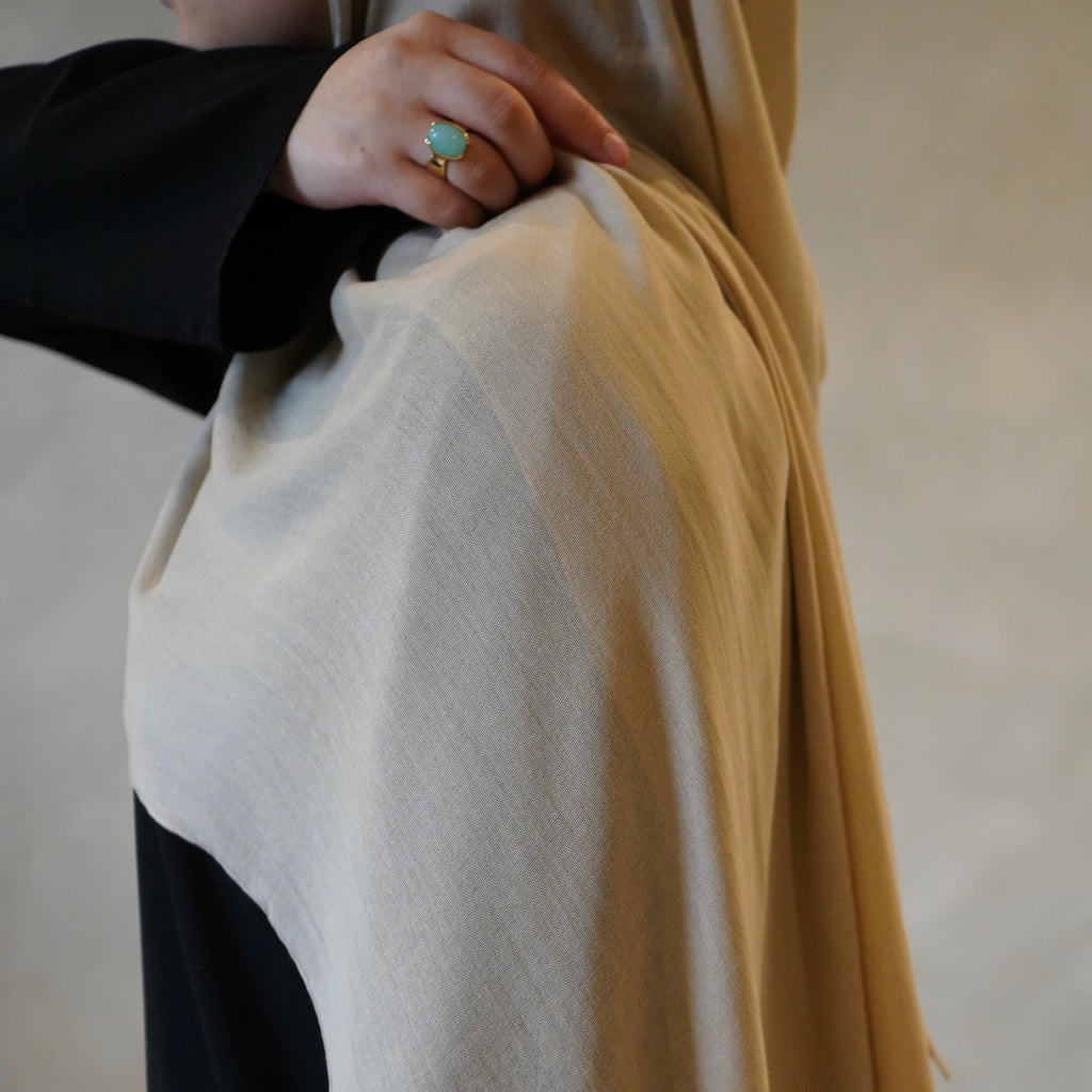 Modal Hijab - Light Cream