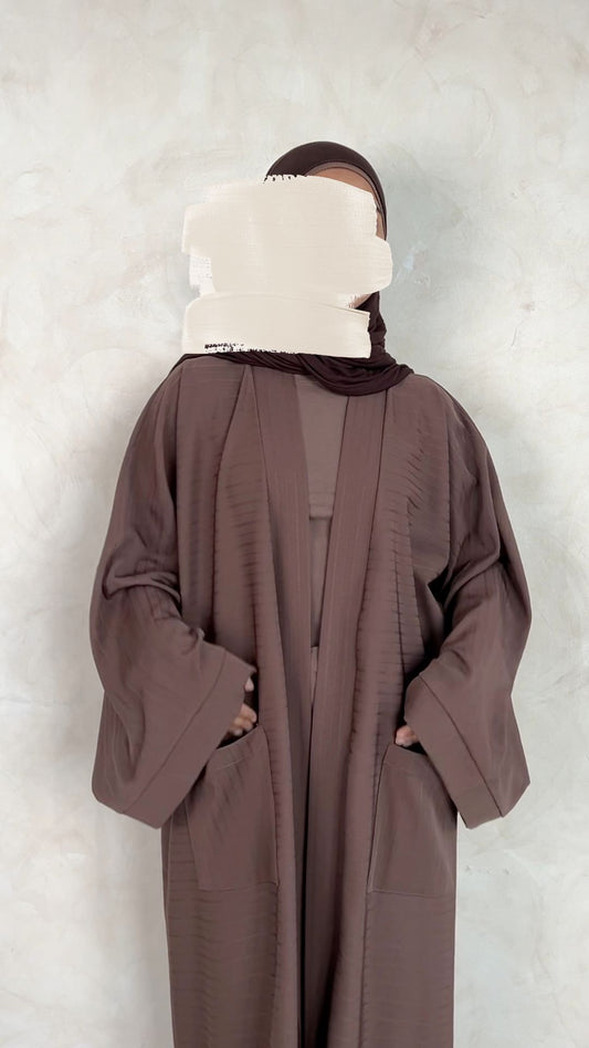 Abaya Coat Brown