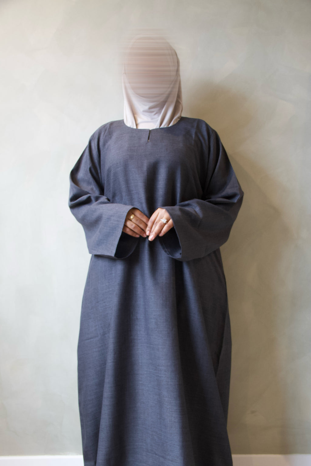 Charcoal Abaya with Pockets