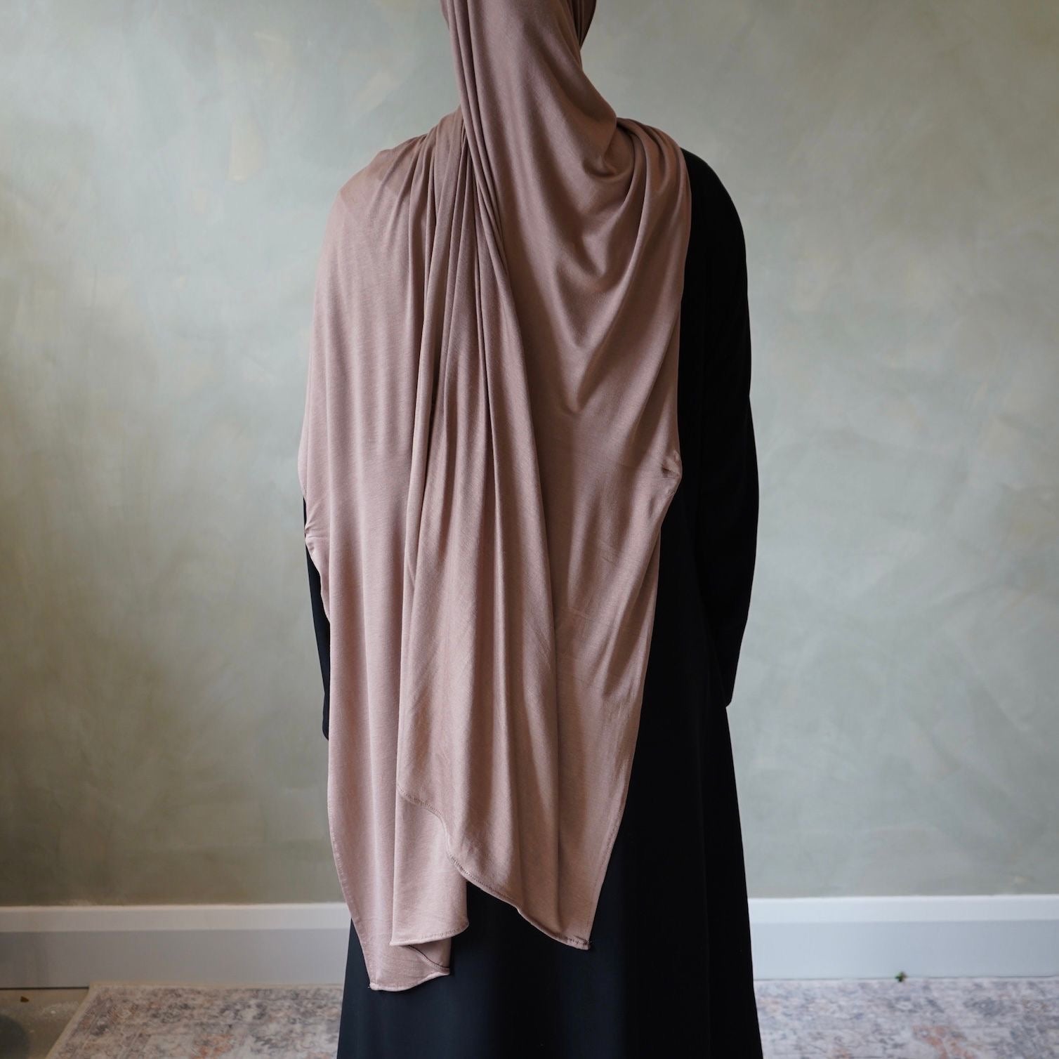 Jersey Hijab Brown