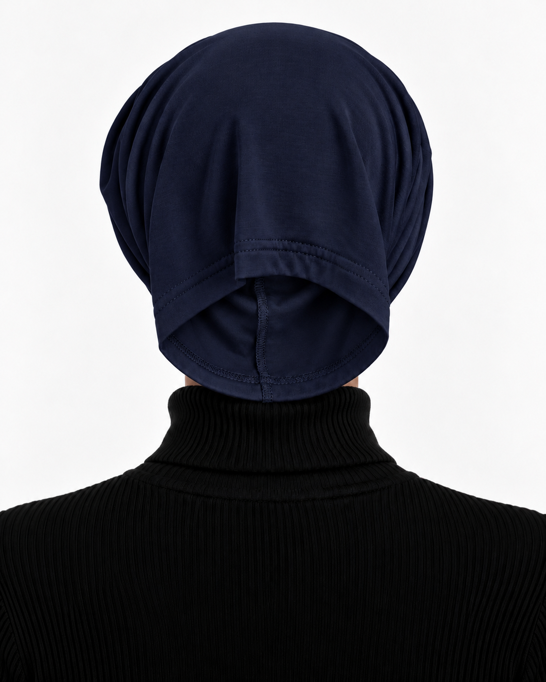 Cotton Open Ended Headcap Navy Blue
