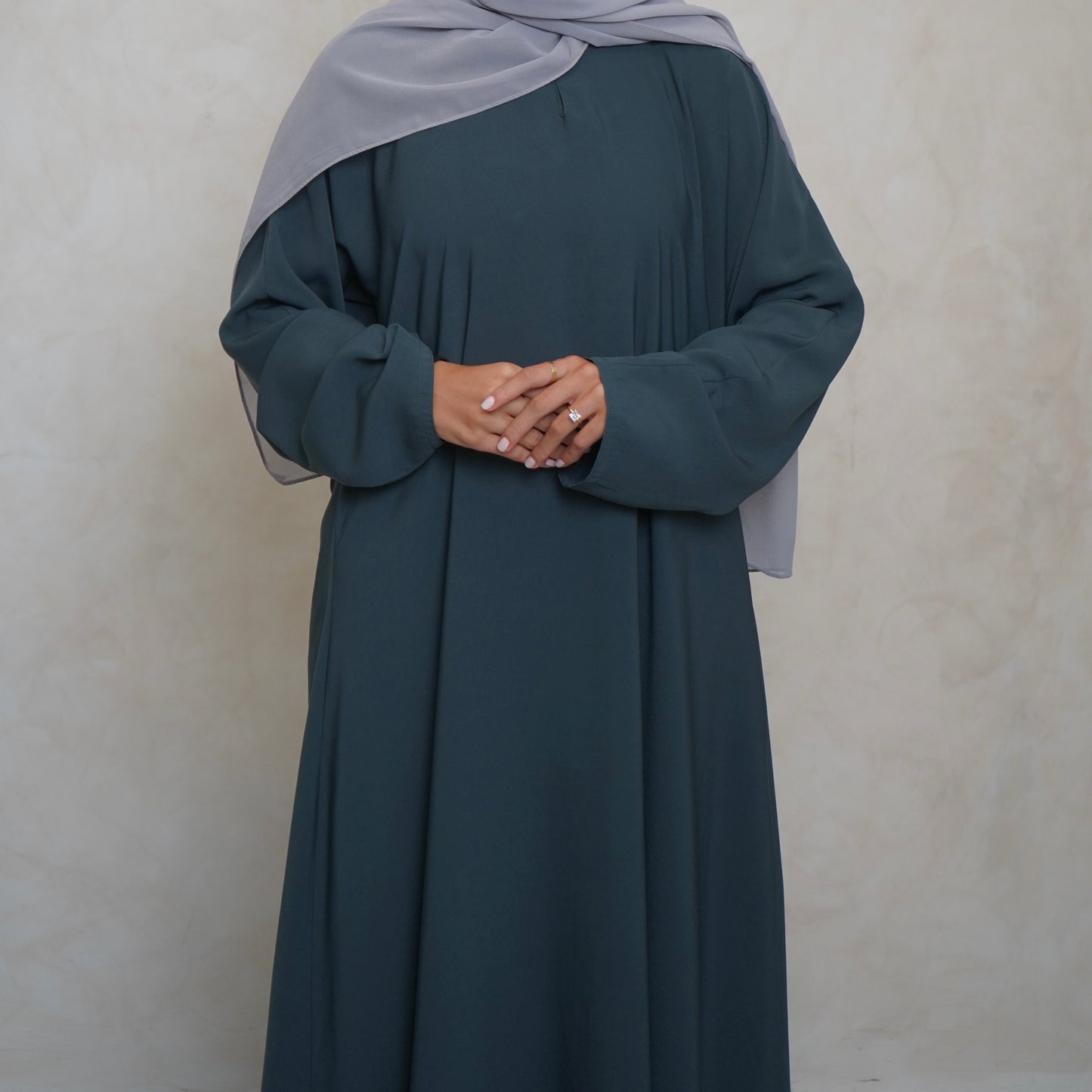 Classic A Line Abaya Teal