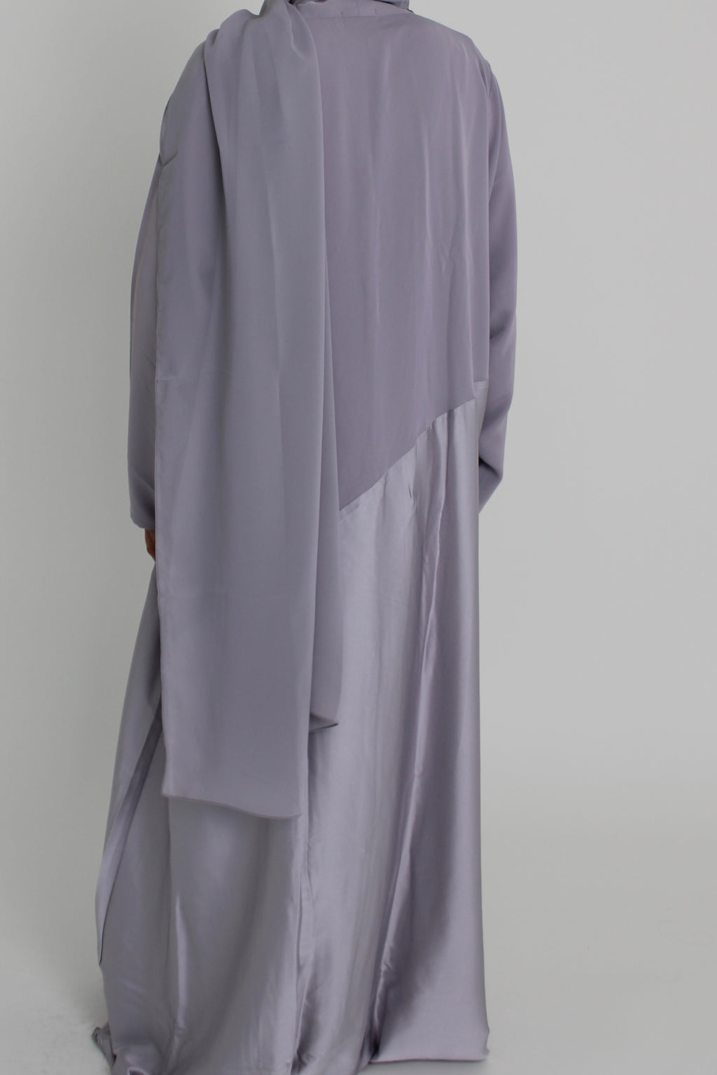 Smokey Lilac Silk with Matching Sheila Hijab