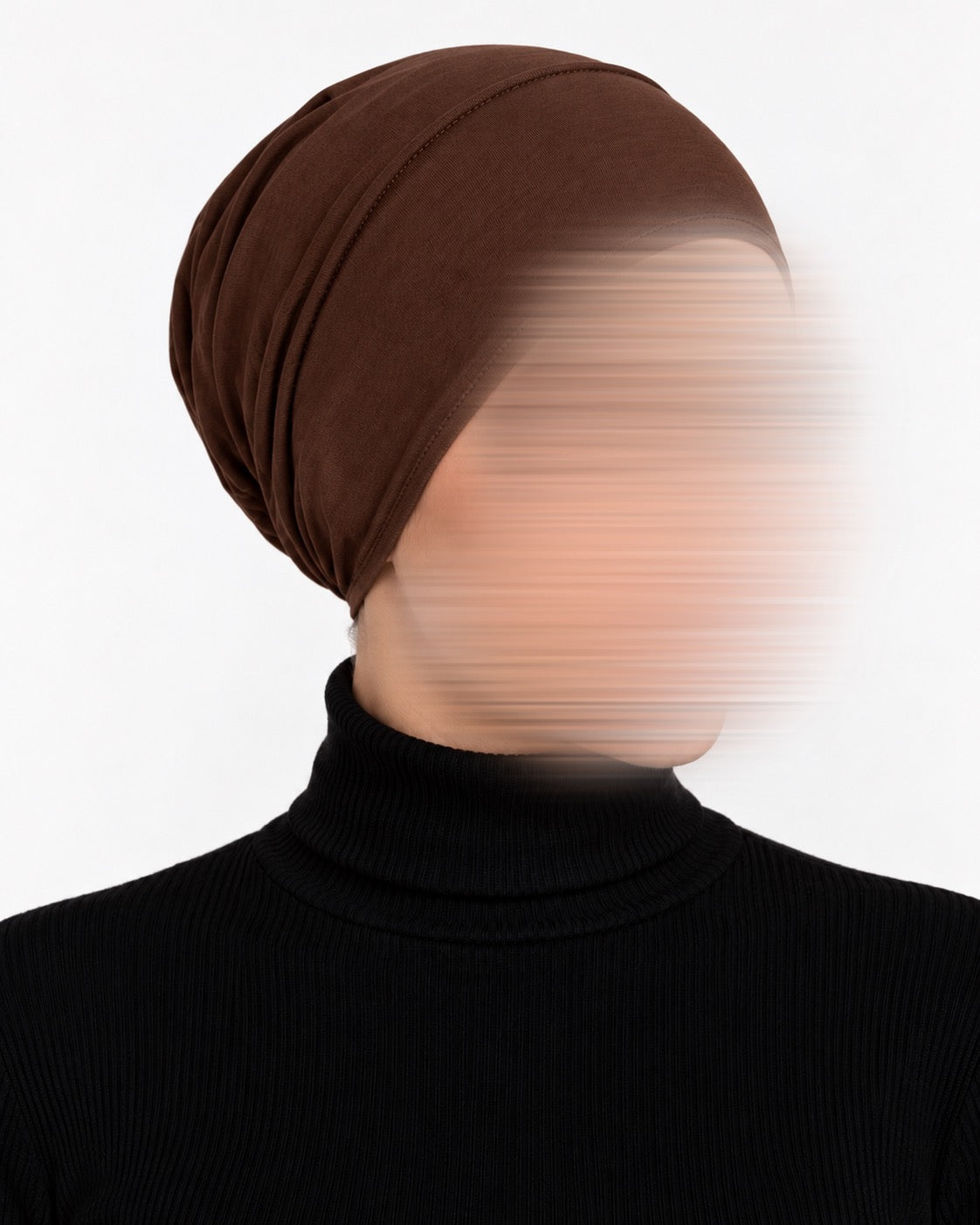 Cotton Open Ended Headcap Brown