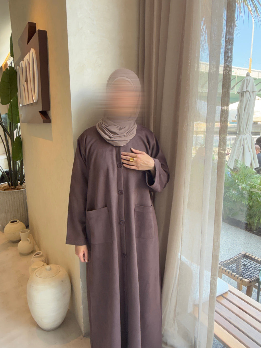 Chestnut Cloak Coat