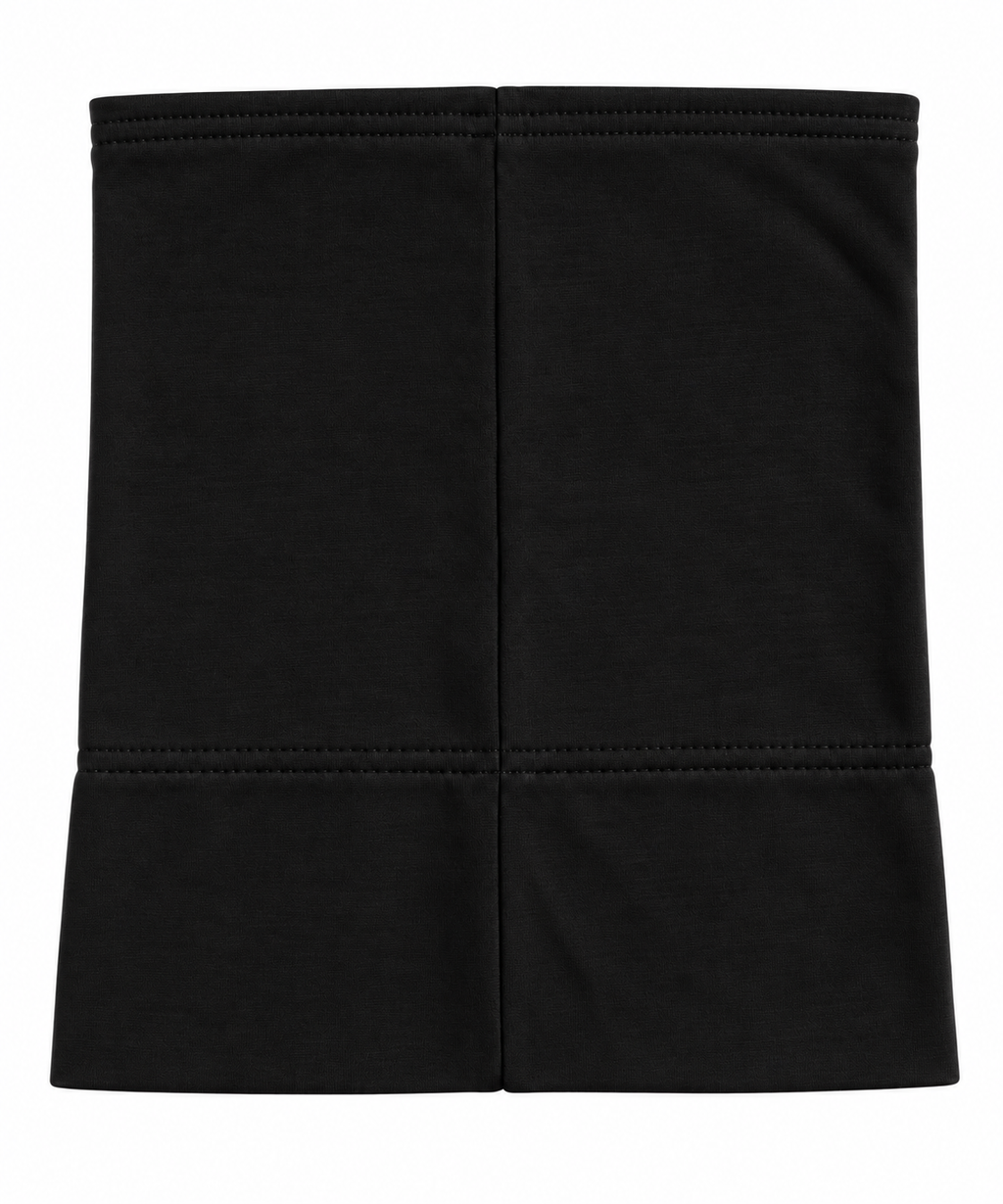 Cotton Open Ended Headcap Black