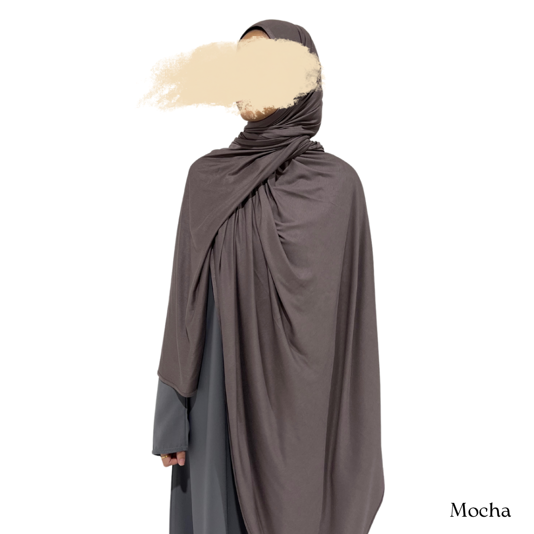 Jersey Hijab Mocha