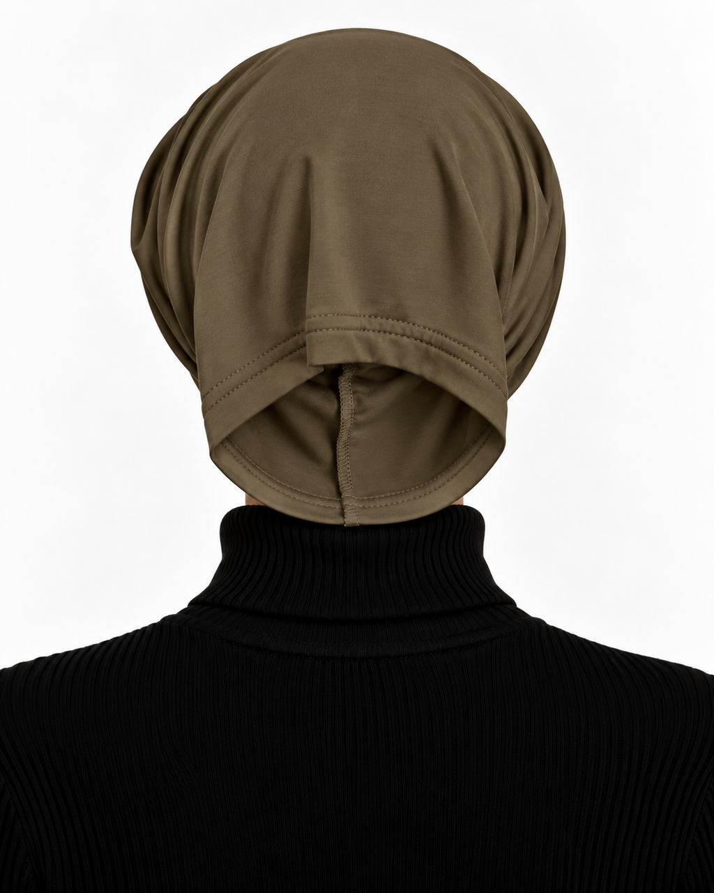 Cotton Open Ended Headcap Olive Green