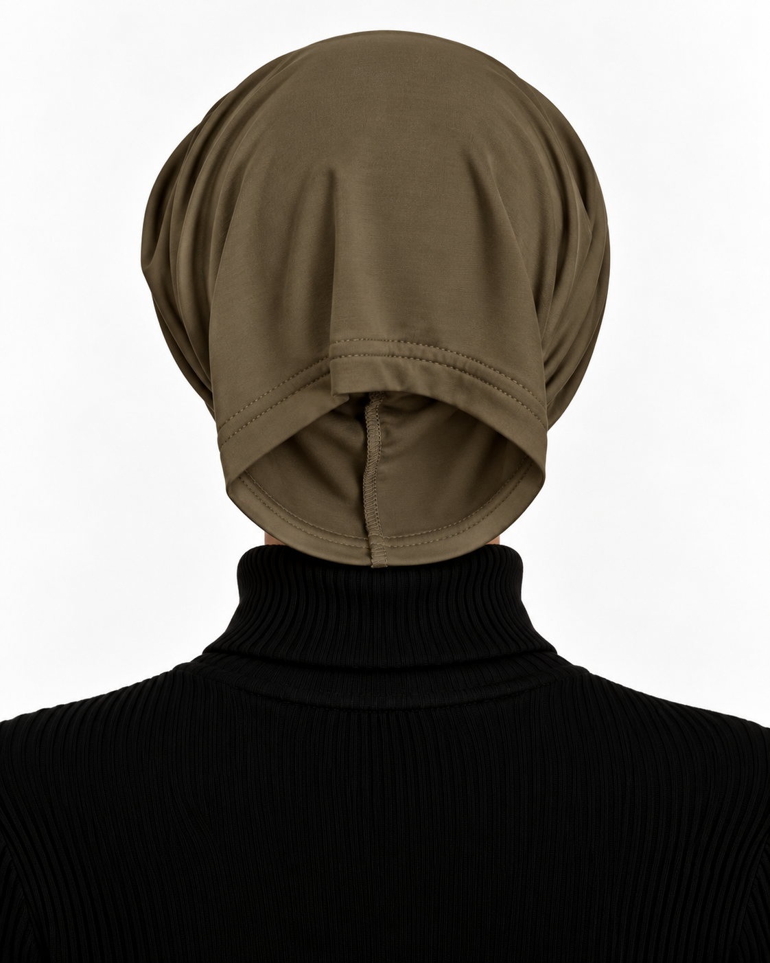 Cotton Open Ended Headcap Olive Green