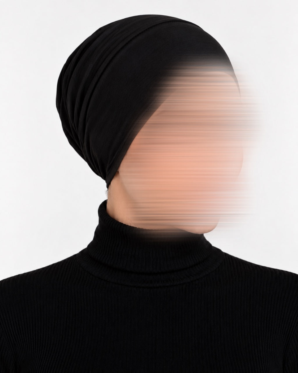Cotton Closed Headcap Black