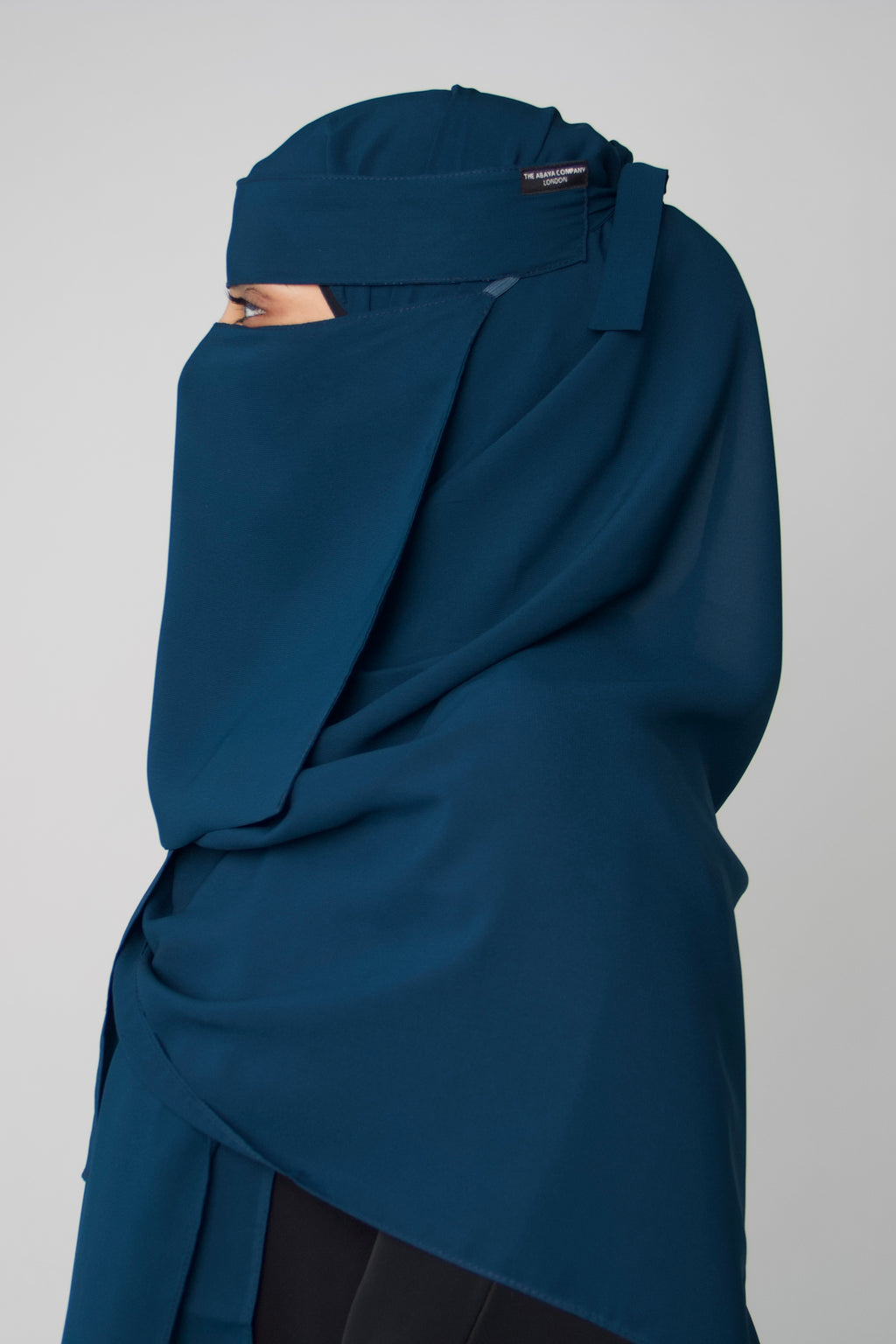 Niqab & Hijab set: deep teal
