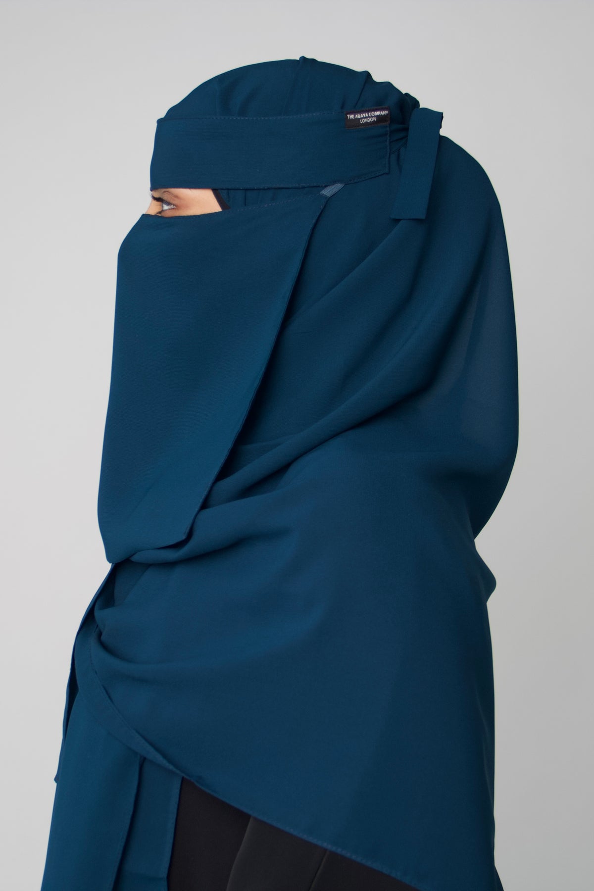 Niqab & Hijab set: deep teal