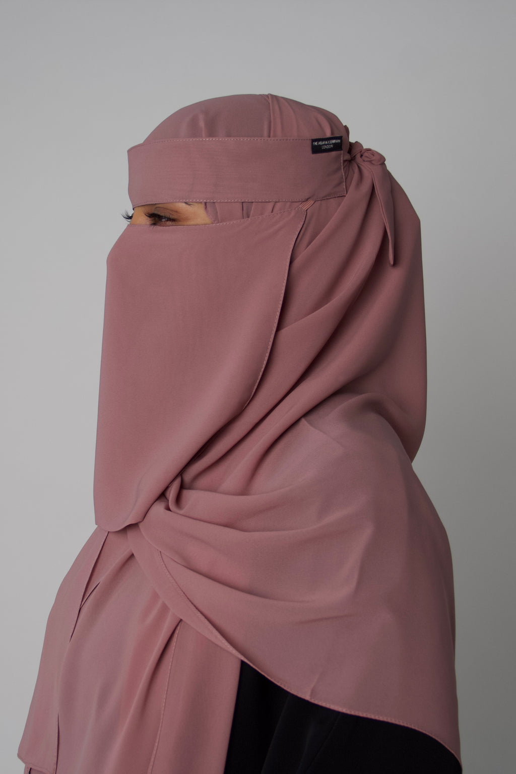 Niqab & Hijab set: dusty mauve