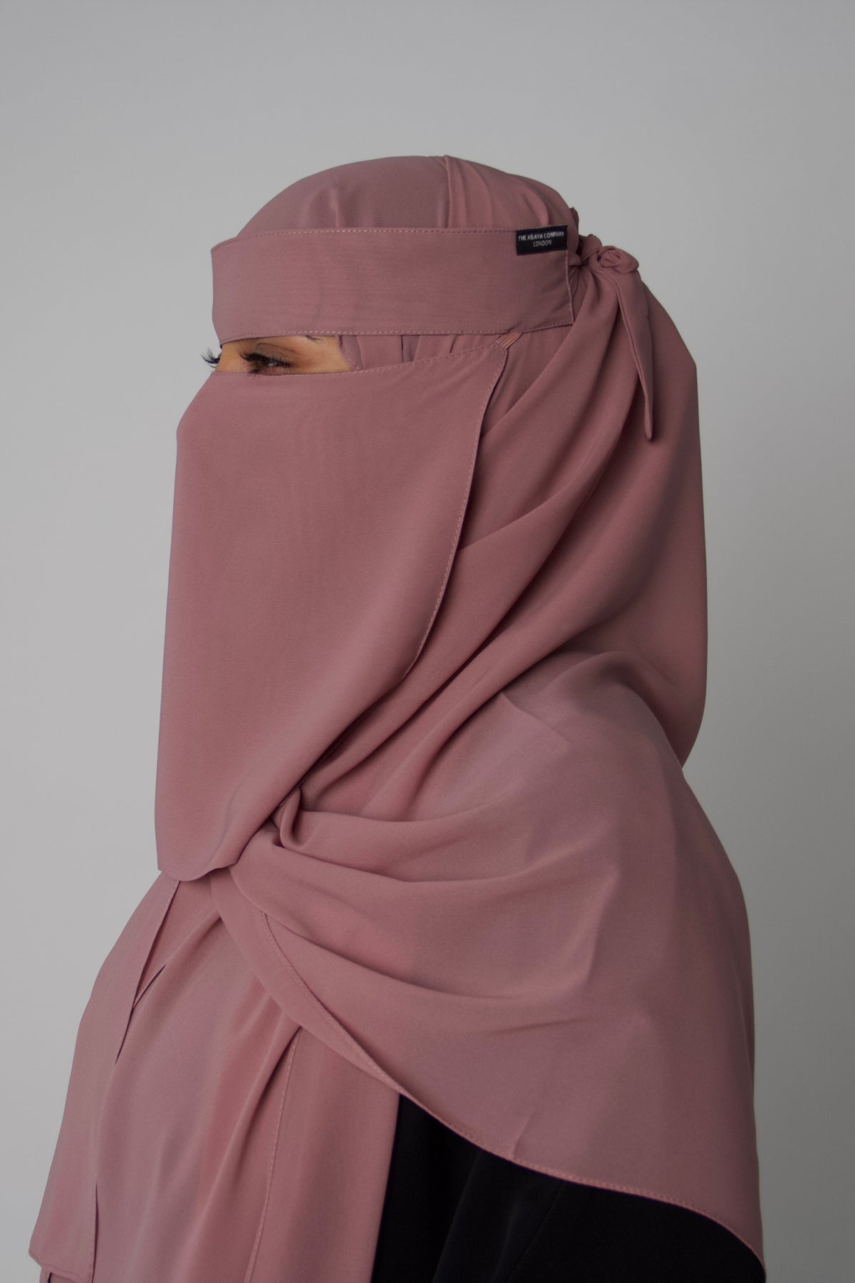 Niqab & Hijab set: dusty mauve