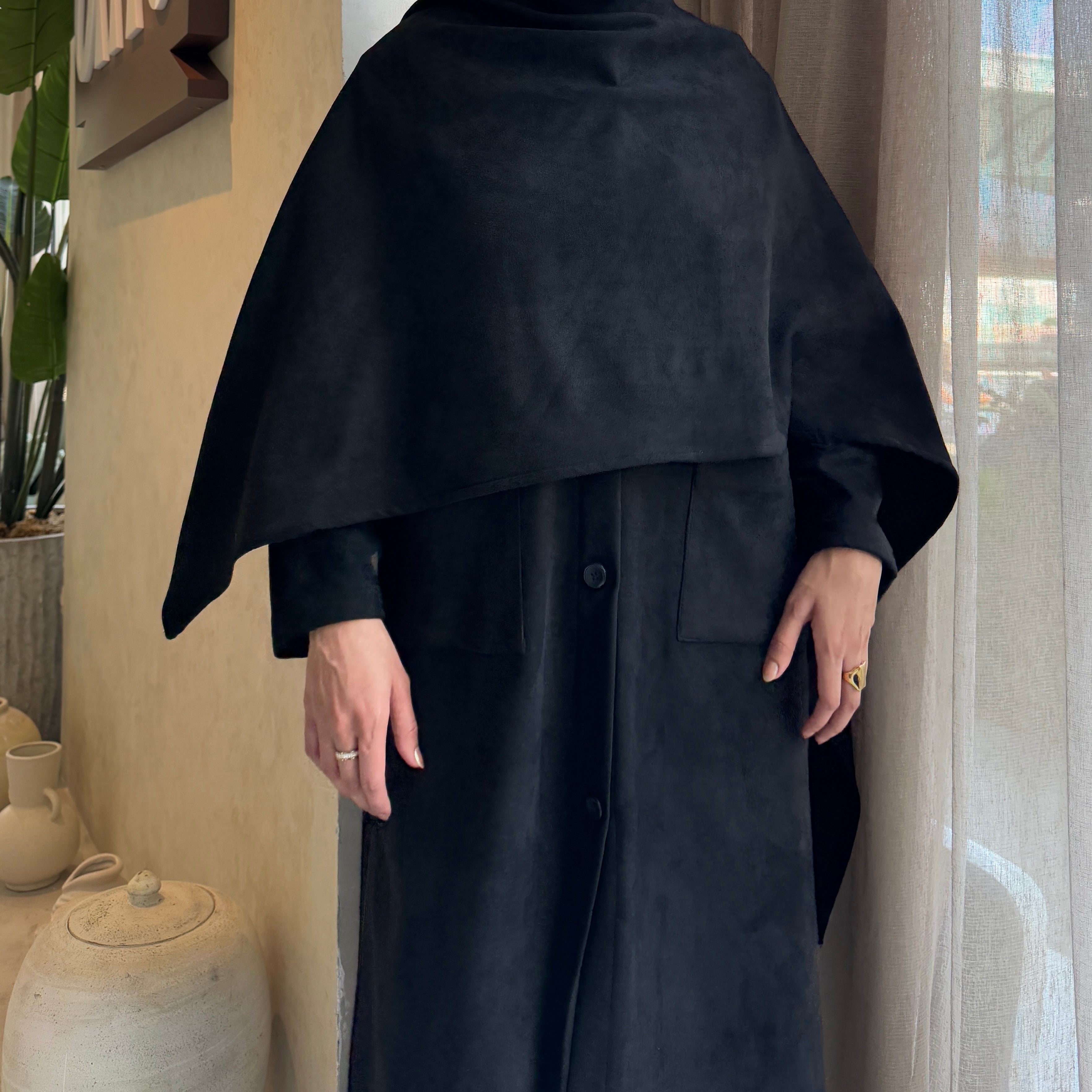 Black Cloak Coat