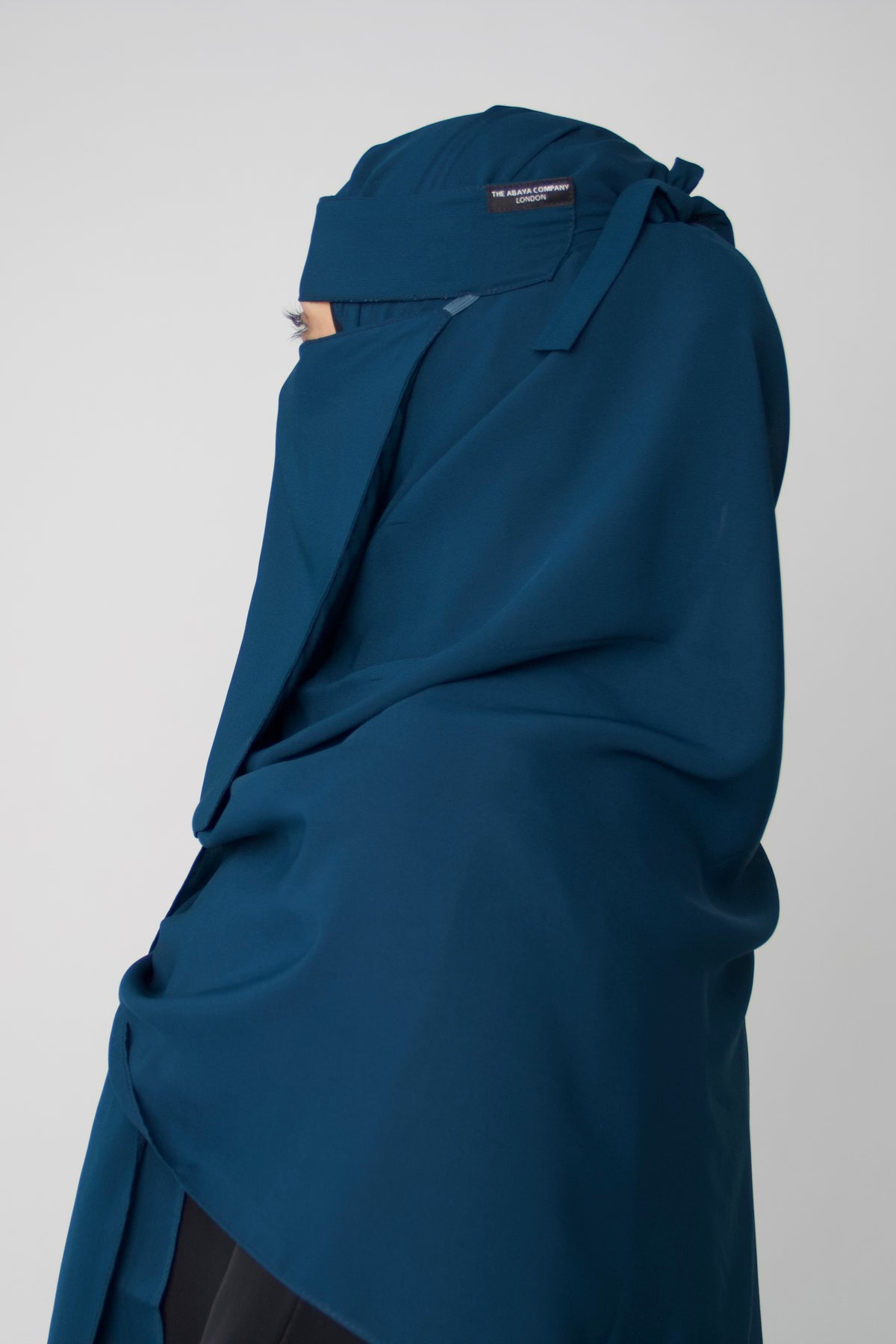 Niqab & Hijab set: deep teal