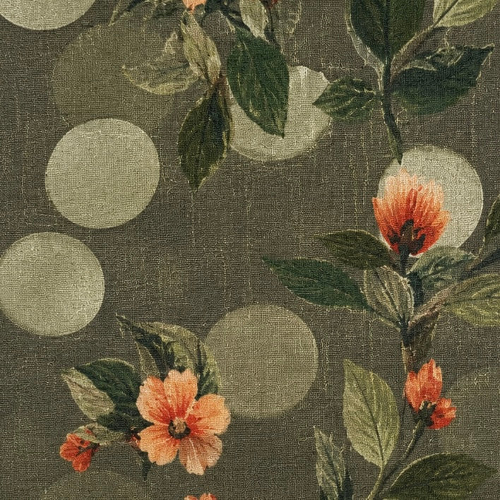 Coming soon: 
Olive tree print abaya with matching scarf