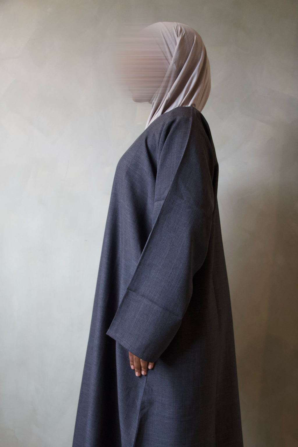 Charcoal Abaya with Pockets