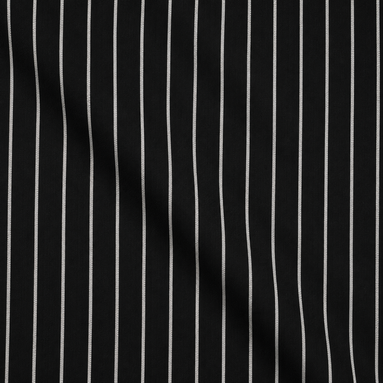 Coming soon: 
Black and white pin stripe abaya with matching scarf