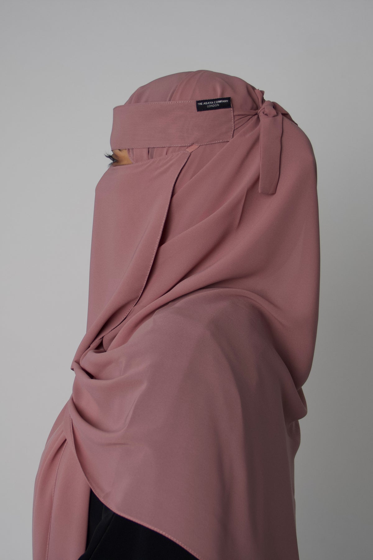 Niqab & Hijab set: dusty mauve