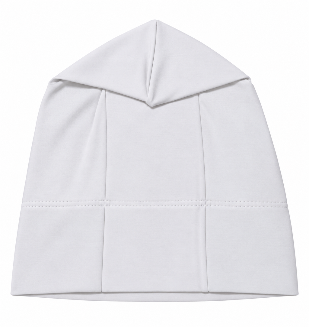 Cotton Closed Headcap White