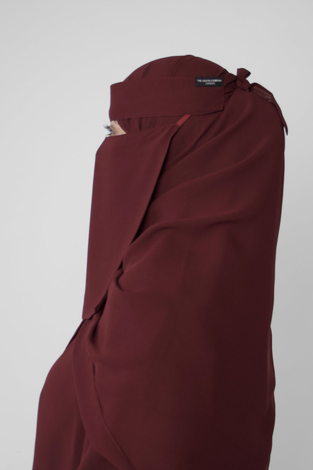 Niqab & Hijab set: burgundy